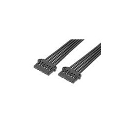 1 pcs : 219656-2054 - Rectangular Cable Assemblies Pico-Lock F-F OTS Cbl Assy SR 600mm Au 5Ckts Blk