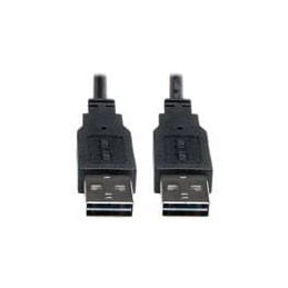 1 pcs : UR020-006 - USB Cables / IEEE 1394 Cables USB 2.0 Uni Rvr Connector Cbl M/M 6'
