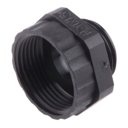 1 Pack of 10 - RS PRO Cable Gland Adaptor, M20 Exterior Thread, M25 Interior Thread, Nylon 66