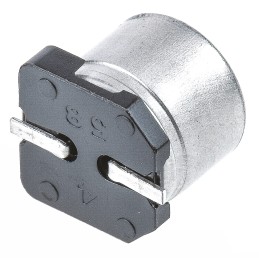 20 pcs - Panasonic 47μF Surface Mount Polymer Capacitor, 35V dc