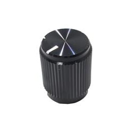 1 pcs : 450-6009 - Knobs & Dials BLACK .50' DIA