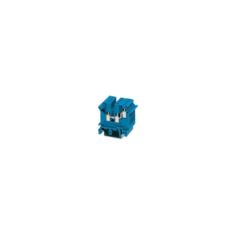1 pcs : 3002416 - DIN Rail Terminal Blocks UK 3-TWIN BU 5.2mm TWIN BLUE