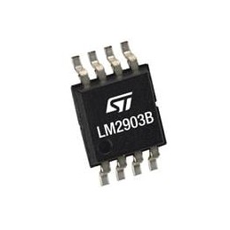 10 pcs : LM2903BYST - Analog Comparators Low power dual voltage comparator