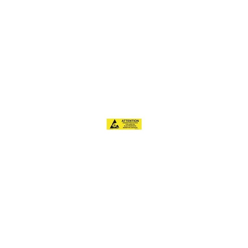 1 pcs : ALABEL5/8X2 - Labels & Industrial Warning Signs Label, Attention, RS-471, 5/8In X 2In, 1000/Roll