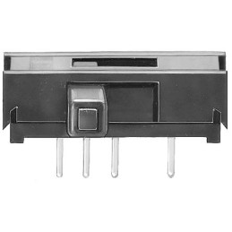 5 pcs - KNITTER-SWITCH PCB Slide Switch SPST Latching 200 mA @ 30 V dc Slide