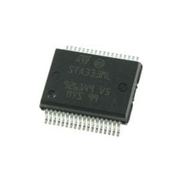 10 pcs : STA333ML13TR - Audio Amplifiers 2-CH Sound Terminal Microless 24B DDX