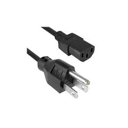 1 pcs : 212099-01 - AC Power Leads NA 3 COND 6'0' SVT 18AWG