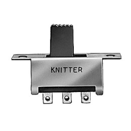 5 pcs - KNITTER-SWITCH Panel Mount Slide Switch SPST Latching 350 mA @ 30 V dc Slide