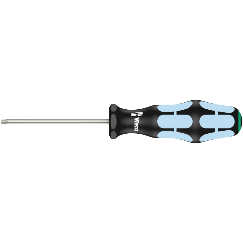 1 pcs - Wera Torx Screwdriver, T15 Tip, 80 mm Blade, 178 mm Overall