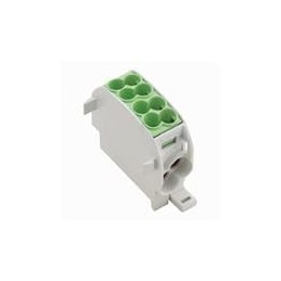 1 pcs : 1560650000 - DIN Rail Terminal Blocks WPD 101 2X25/2X16 GN