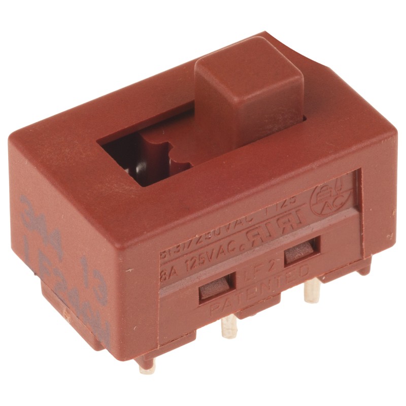 5 pcs - Molveno Panel Mount Slide Switch SPST-2NC 8 A Toggle