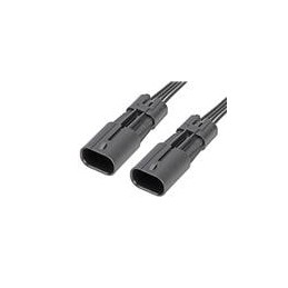 1 pcs : 45146-0401 - Rectangular Cable Assemblies Squba OTS Cable Plug SR 150mm 4Ckt BLK