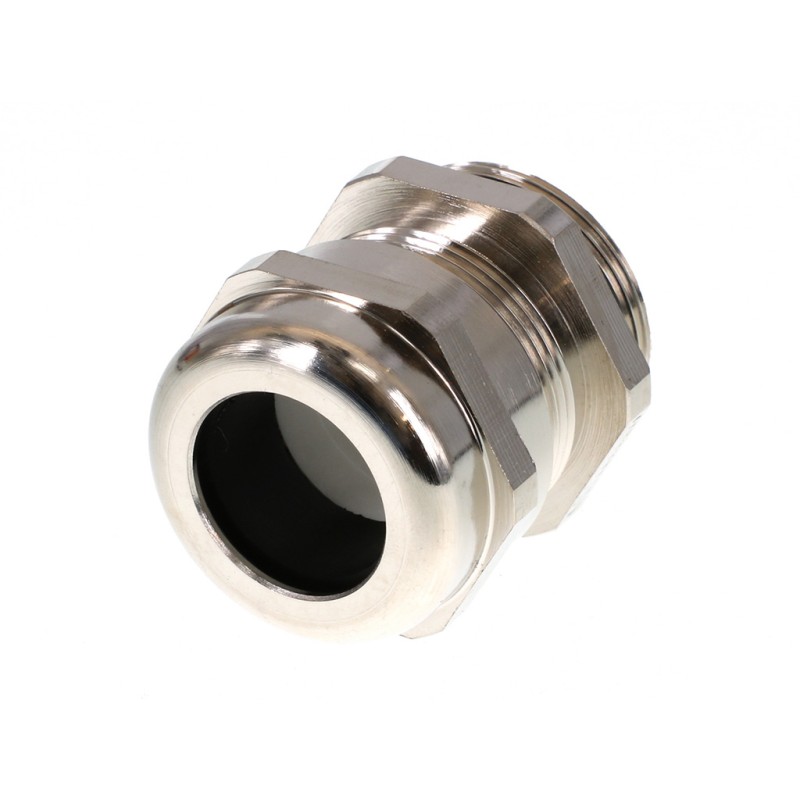 1 pcs - Molex 93600 Series Brass Cable Gland, M32 Thread, 14mm Min, 21mm Max, IP68