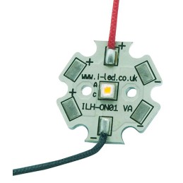 1 pcs - ILS ILH-SO01-SICY-SC211-WIR200., OSLON Signal PowerStar LED Array, 1 Yellow LED