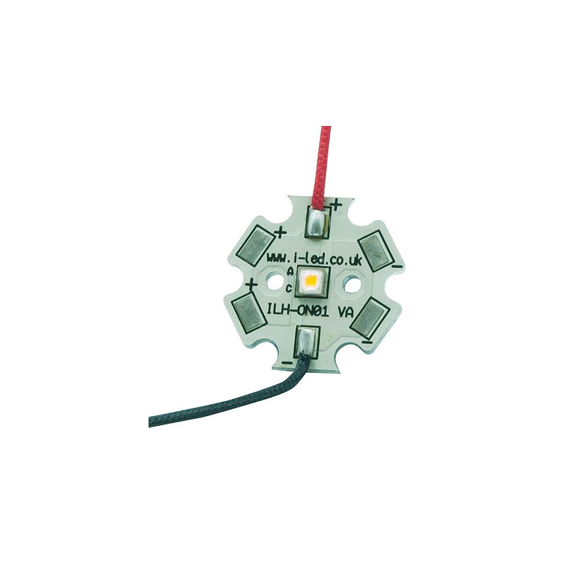 1 pcs - ILS ILH-SO01-SICY-SC211-WIR200., OSLON Signal PowerStar LED Array, 1 Yellow LED