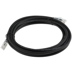 1 pcs - RS PRO Cat6 Male RJ45 to Male RJ45 Ethernet Cable, U/UTP, Black LSZH Sheath, 5m