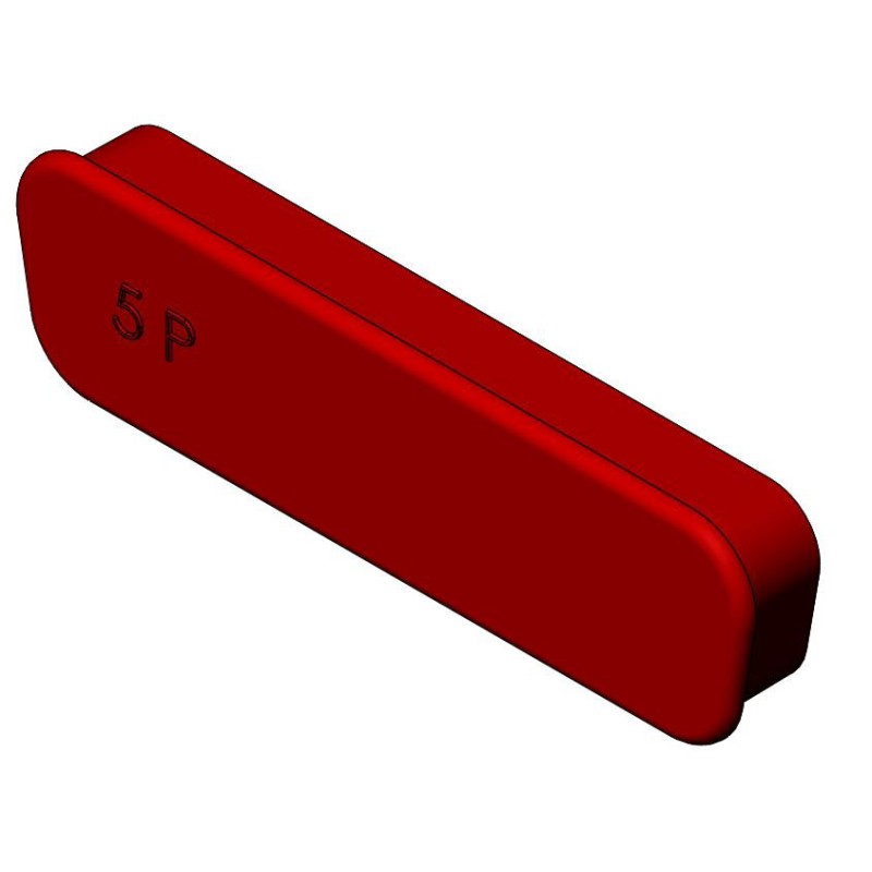 200 pcs - FCT from Molex, 172704 Series Dust Cap For Use With Size 5 Male D-sub