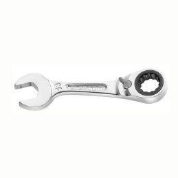 1 pcs - Facom Combination Ratchet Spanner, 11mm, Metric, Double Ended, 103.5 mm Overall