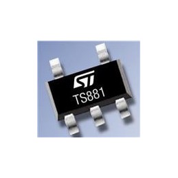 10 pcs : TS881ICT - Analog Comparators Rail to Rail 1.1V 210nA 1.1V to 5.5V