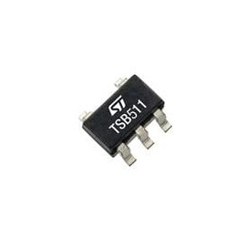 10 pcs : TSB511IYLT - Operational Amplifiers - Op Amps Rail-to-rail inputs and outputs, 36 V, 6 MHz op-amps