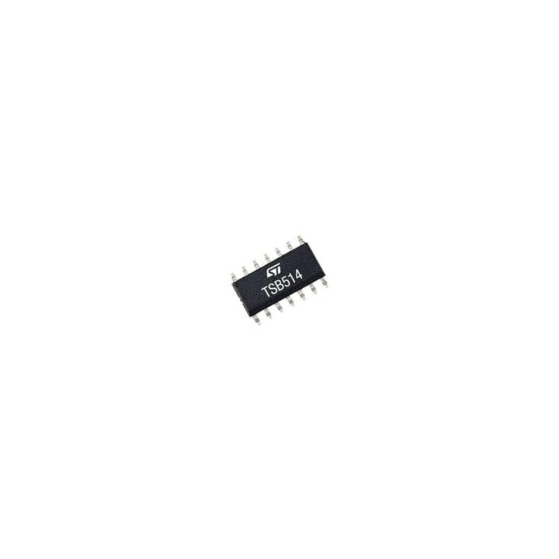 10 pcs : TSB514IYDT - Operational Amplifiers - Op Amps Rail-to-rail inputs and outputs, 36 V, 6 MHz op-amps