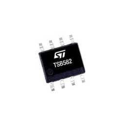10 pcs : TSB582IDT - Operational Amplifiers - Op Amps 200 mA output current thermal shutdown output current limiter, 3.1 MHz, 36
