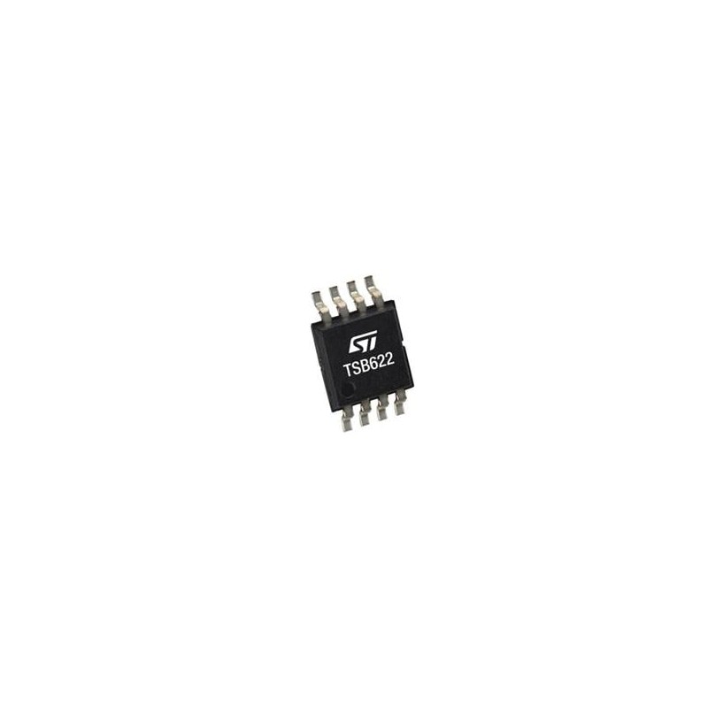 10 pcs : TSB622IYST - Operational Amplifiers - Op Amps Low power, 1.7MHz, rail-to-rail output, 36V operational amplifier