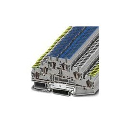 1 pcs : 3038312 - DIN Rail Terminal Blocks ST 2.5-L/L/N (BLUE P