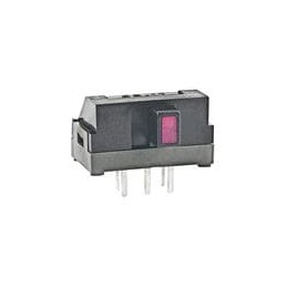 1 pcs : SS12SDH2LC - Slide Switches SPDT ON-NONE-ON RED