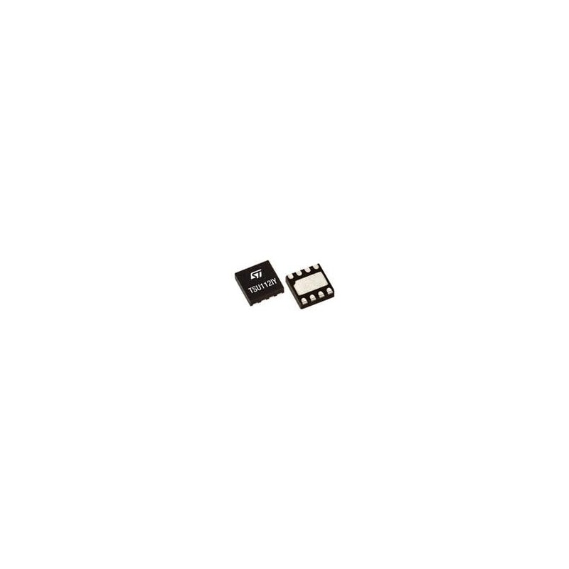 10 pcs : TSU112IYQ3T - Operational Amplifiers - Op Amps Nanopower (900 nA) high accuracy (150 uV) 5V CMOS Auto Op-Amp
