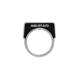 1 pcs : 9001KN260 - Switch Fixings PSH BTTN LEGEND PLATE 30MM, Type K