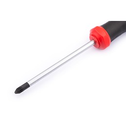 1 pcs - RS PRO Pozidriv Screwdriver, PZ4 Tip, 200 mm Blade, 320 mm Overall