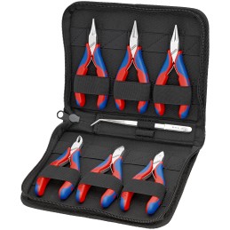 1 pcs - Knipex 6-Piece Plier Set, 240 mm Overall