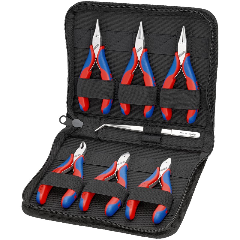 1 pcs - Knipex 6-Piece Plier Set, 240 mm Overall