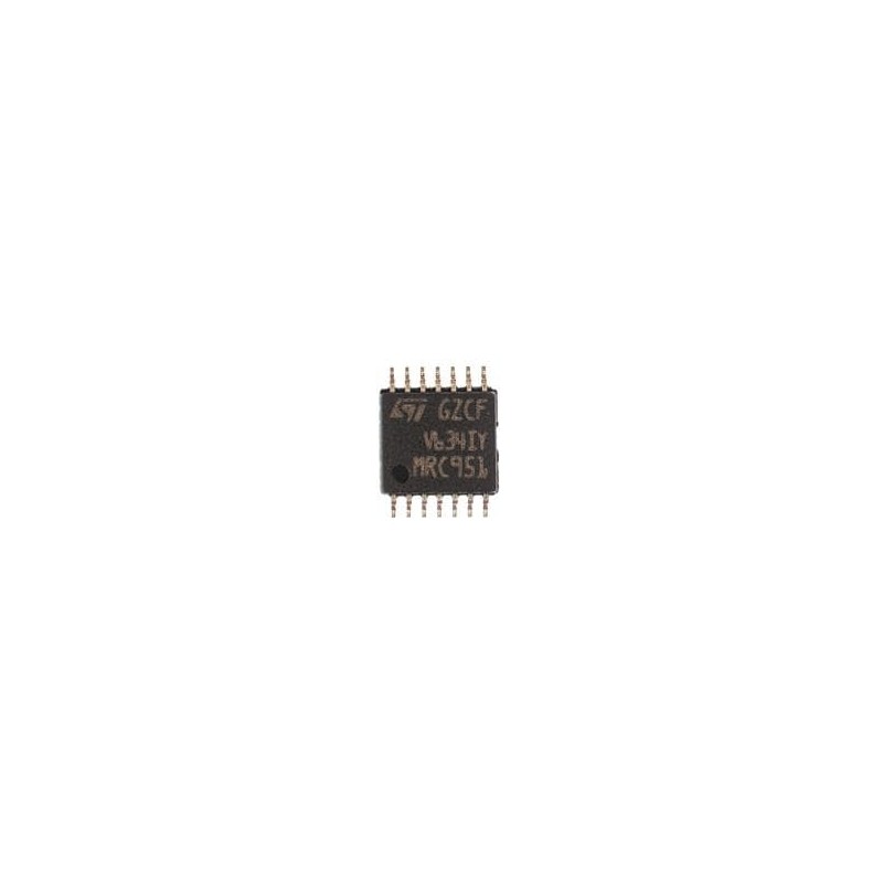 10 pcs : TSV634IYPT - Precision Amplifiers Micro-pwr CMOS OpAmp 500uV 880kHz 63mA
