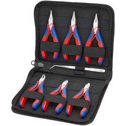1 pcs - Knipex 6-Piece Plier Set, 240 mm Overall