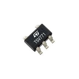 10 pcs : TSV771IYLT - Operational Amplifiers - Op Amps High bandwidth (20 MHz) low offset (200 uV) rail-to-rail 5V Op amp