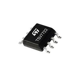 10 pcs : TSV7722IYDT - Operational Amplifiers - Op Amps High bandwidth (22MHz) Low offset (200 uV) low-rail 5V Op amp