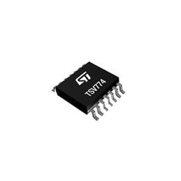 10 pcs : TSV774IPT - Operational Amplifiers - Op Amps High bandwidth (20 MHz) low offset (200 uV) rail-to-rail 5 V op amp