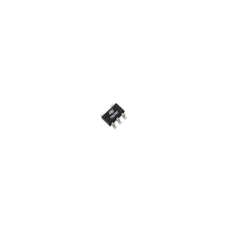 10 pcs : TSV781ILT - Operational Amplifiers - Op Amps High bandwidth (30 MHz) low offset (200 uV) rail-to-rail 5V op amp