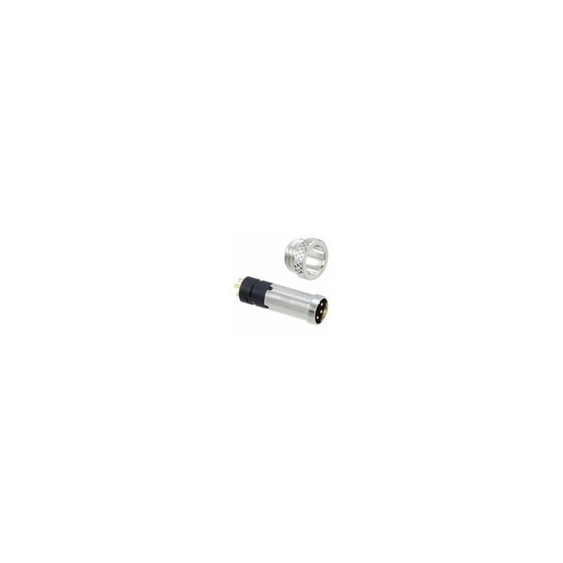1 pcs : 854-005-103RLS4 - Circular Metric Connectors M8 3 P M S/C CBL MNT SHLD 10u