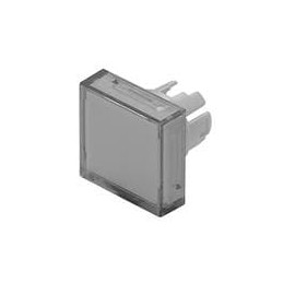 1 pcs : 600-3170-00 - Industrial Panel Mount Indicators / Switch Indicators Lens 18x18 light yellow opaque