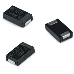 5 pcs - Wurth Elektronik 470μF Surface Mount Polymer Capacitor, 2.5V dc