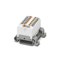 1 pcs : 3273758 - DIN Rail Terminal Blocks PTFIX 10/12X4-NS35A WH
