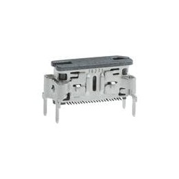 1 pcs : 171983-3042 - I/O Connectors NPIO 4x Vert-HD Fixed w/Blk Cap