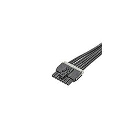 1 pcs : 145130-0710 - Rectangular Cable Assemblies Nano-Fit 1m Cbl SR 7Ckt Blk