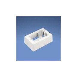 1 pcs : JB1EI-A - Wire Ducting & Raceways Single Gang Low Voltage 1PC OUTLET