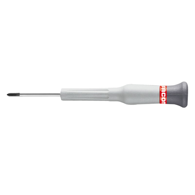 1 pcs - Facom Phillips Precision Screwdriver, PH.000 Tip, 35 mm Blade, 117 mm Overall