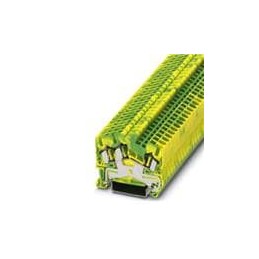 1 pcs : 3031733 - DIN Rail Terminal Blocks STS 2.5 TWIN PE