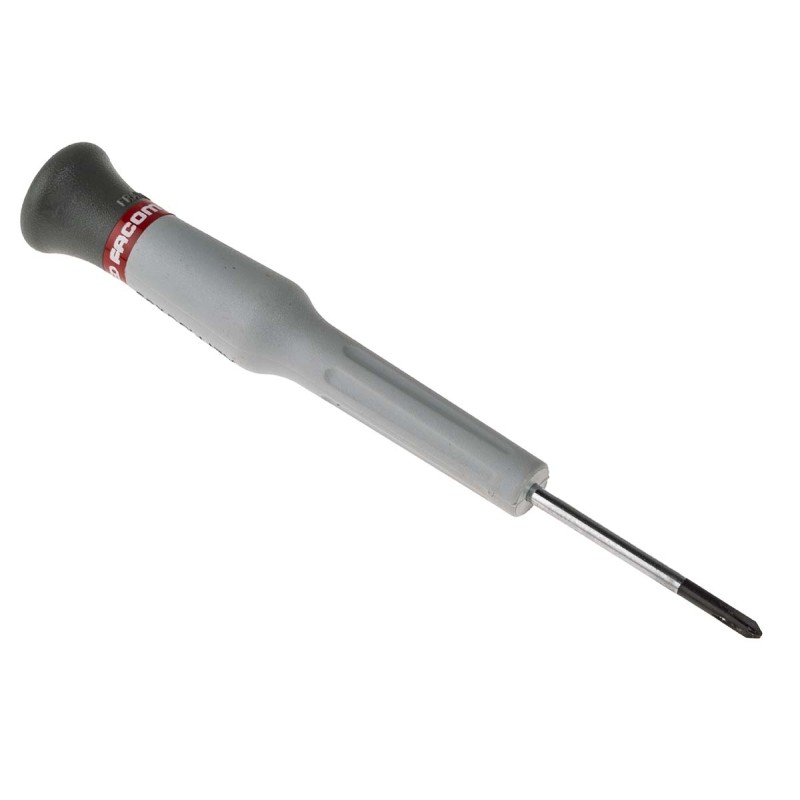 1 pcs - Facom Phillips Screwdriver, PH00 Tip, 35 mm Blade, 117 mm Overall
